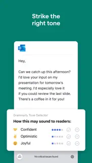 grammarly: ai writing keyboard iphone screenshot 3