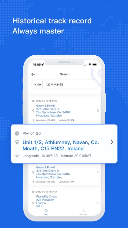 Location-Phone Number Tracker