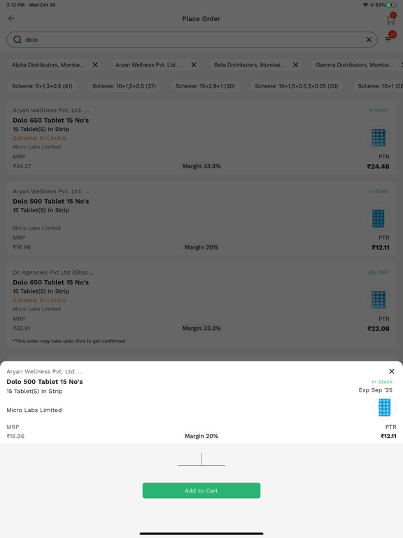 Screenshot #6 pour Retailio Retailer - B2B Pharma