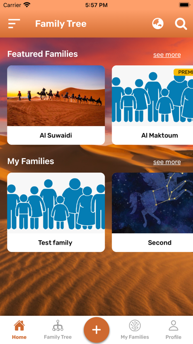 Al Shajarah Family Tree Screenshot