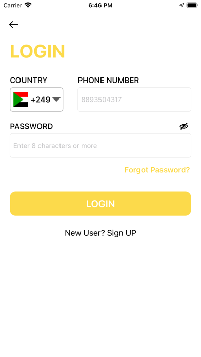 Nile Taxi Driver App Screenshot