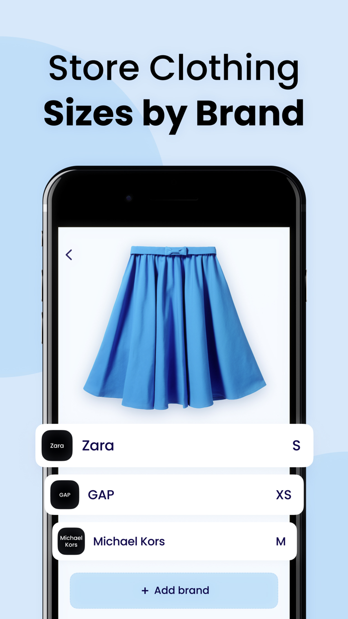 Size It Clothing Size Tracker