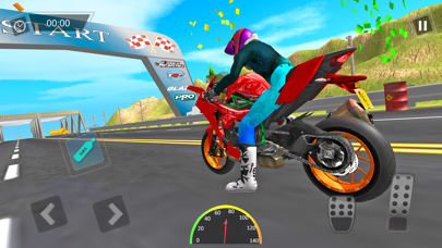 Highway Traffic Bike Games 3D Screenshot