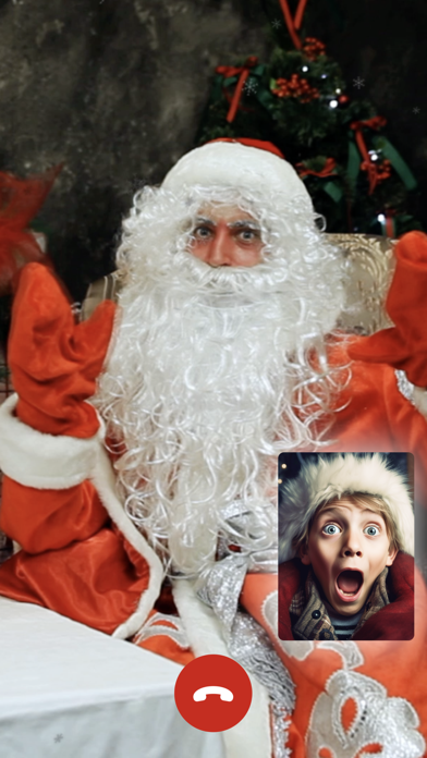 Santa Claus Video Call Screenshot
