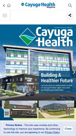 Game screenshot Cayuga Health Magazine mod apk