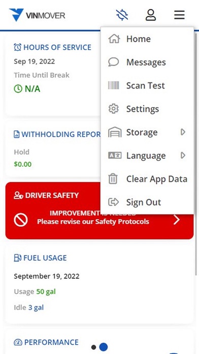 VIN Mover Screenshot