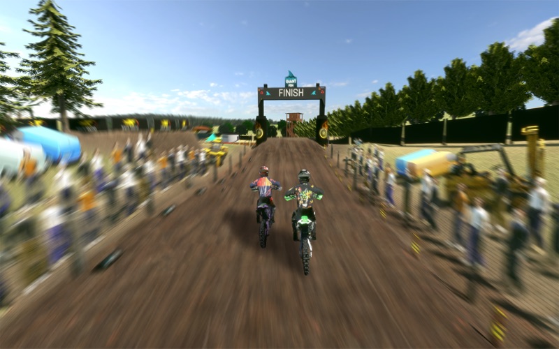 mx bikes - dirt bike game iphone screenshot 4