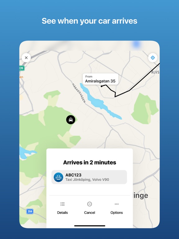 Screenshot #6 pour Taxi Jönköping
