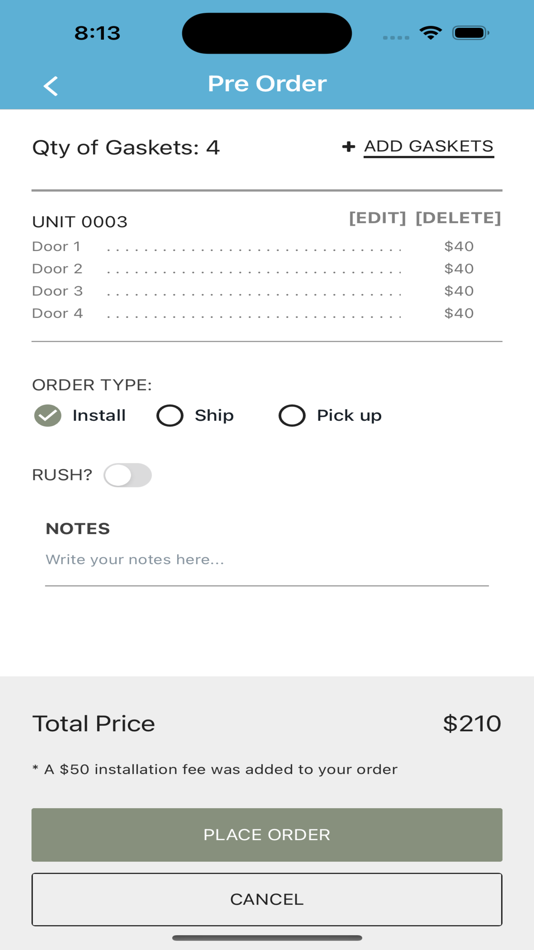 #3. Pro Gasket App (iOS) By: Pro Gasket Guy LLC