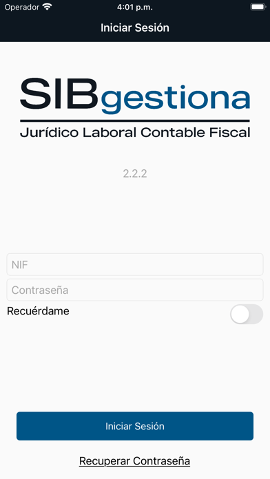 SiB Gestiona Screenshot