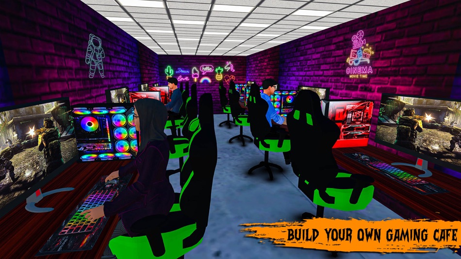 #2. Internet Cyber Cafe Simulator (iOS) 来自: Ahmad Jalil Qarshi