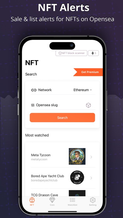 DexAlert - Coin & NFTs Price Screenshot