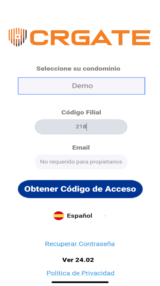 #3. CRGate Residentes (iOS) 由: TuanisApps SRL