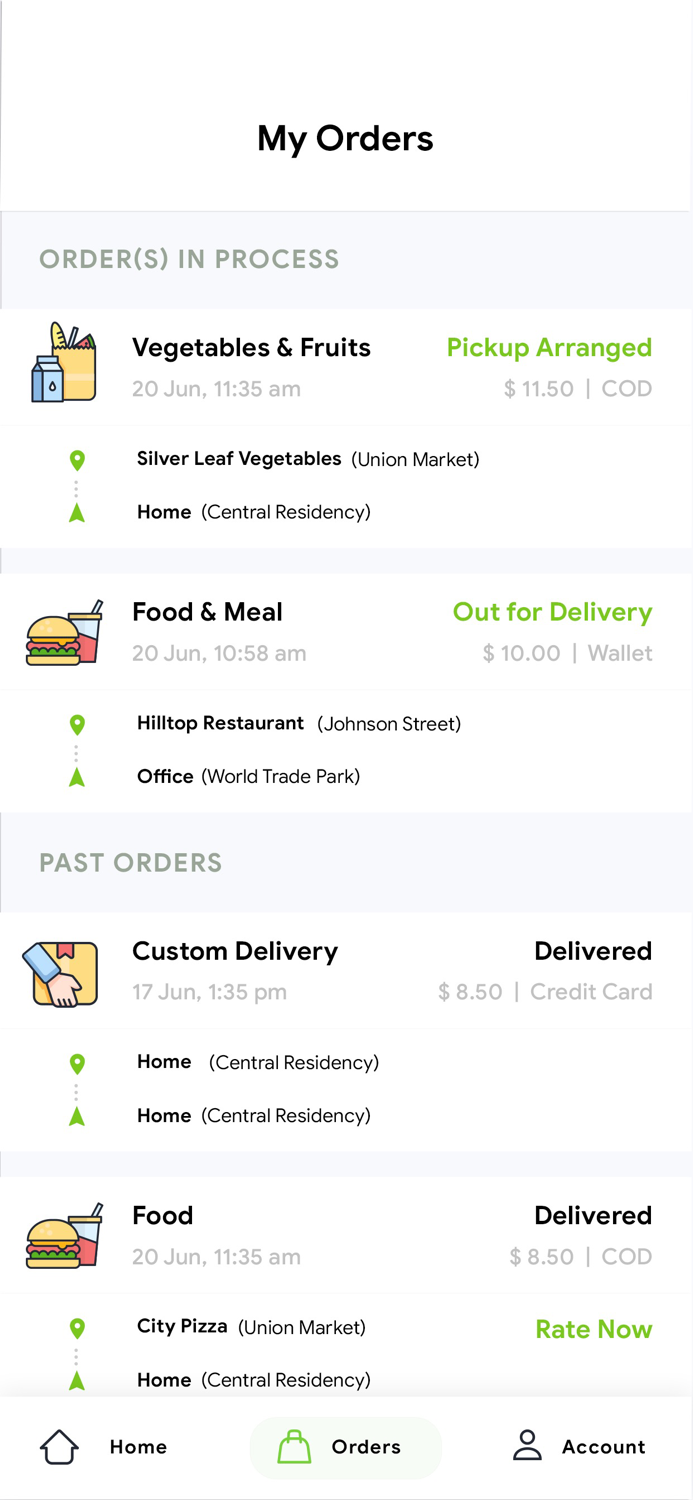 Kowazon Ordering and Delivery