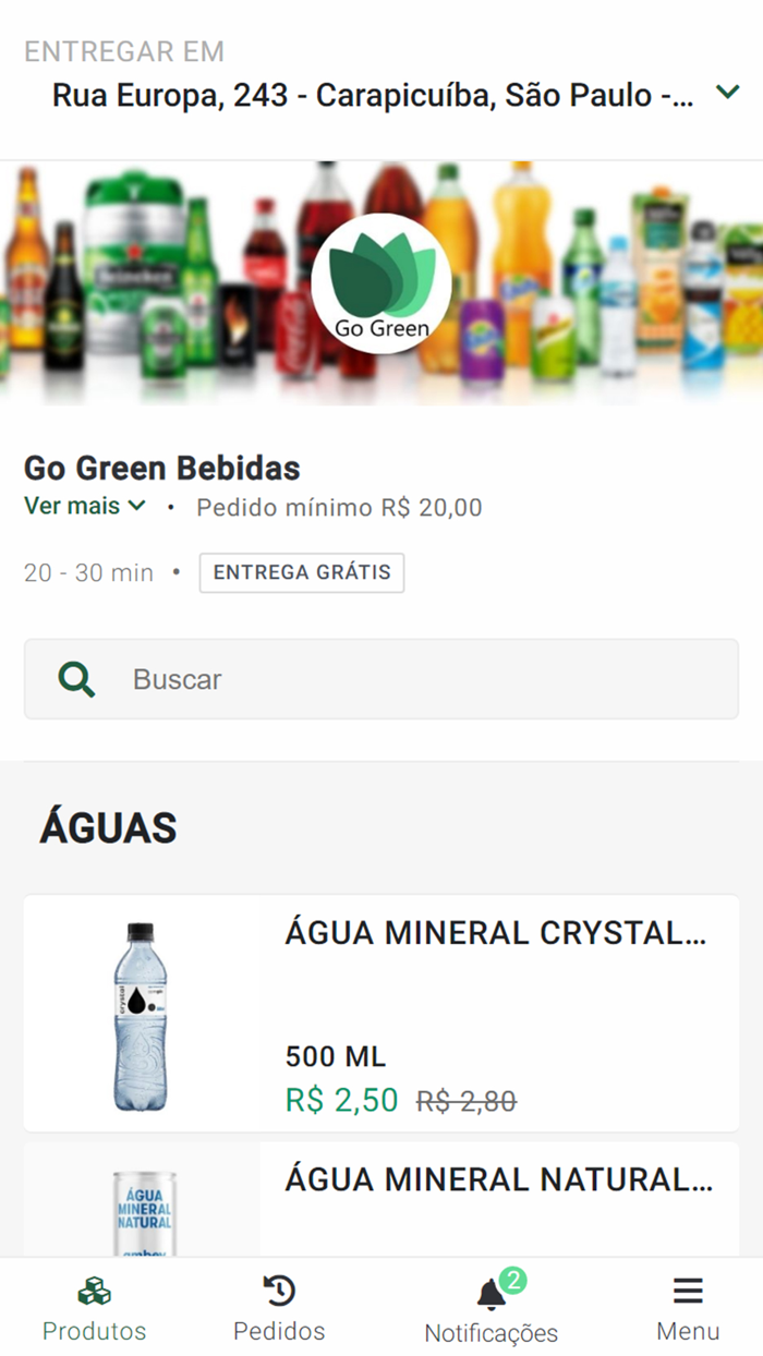Go Green Bebidas