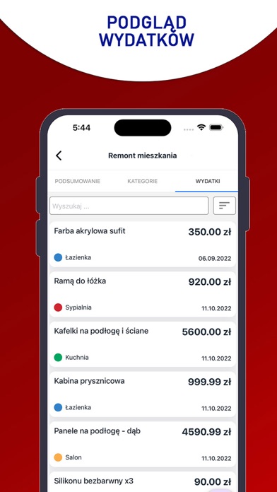 Koszty Budowy Screenshot