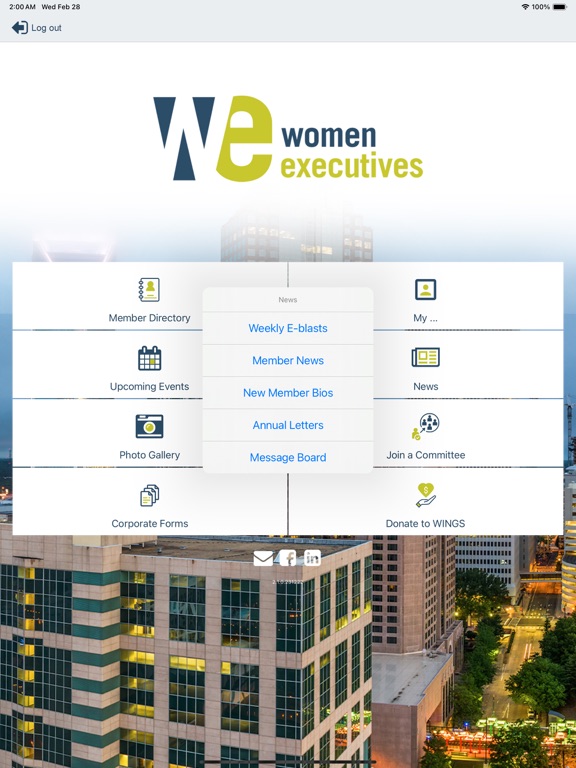 Women Executives iPad screenshot 3 - Business app