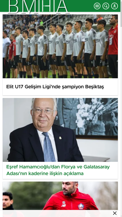 Birleşik Medya Haber Ajansı Screenshot
