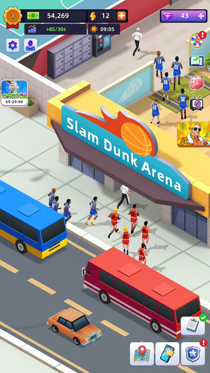 Idle Basketball Arena Tycoon