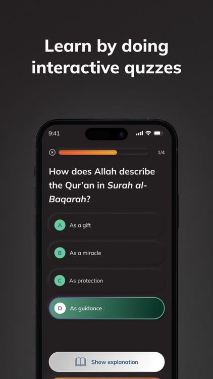 Niyyah - daily Quran quizzes screenshot-3