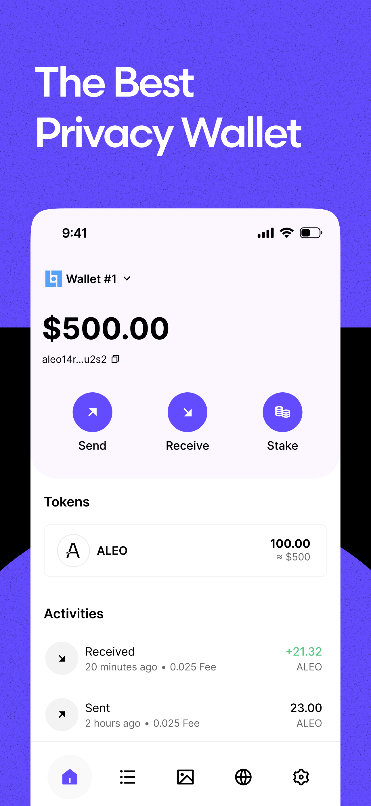 Leo Wallet - For Aleo