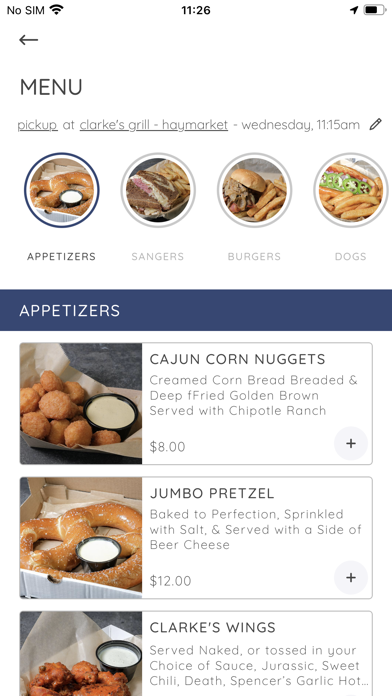 Great Eats Hospitality Screenshot