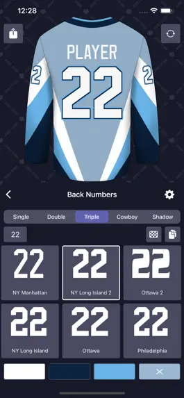 Game screenshot JerseyStudio - Hockey Design apk