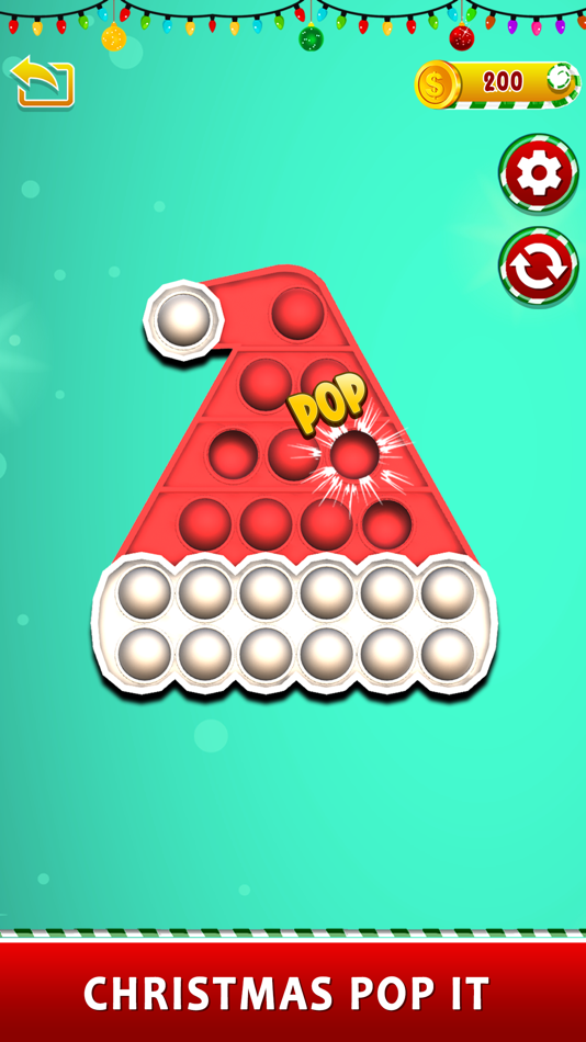 #2. Pop It Christmas Fidget Toys (iOS) 由: Makhdoom Aslam