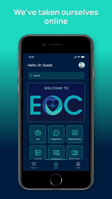 Screenshot 1 of EOC Medical App