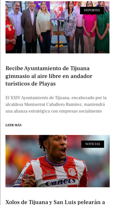 Tijuana Digital Screenshot
