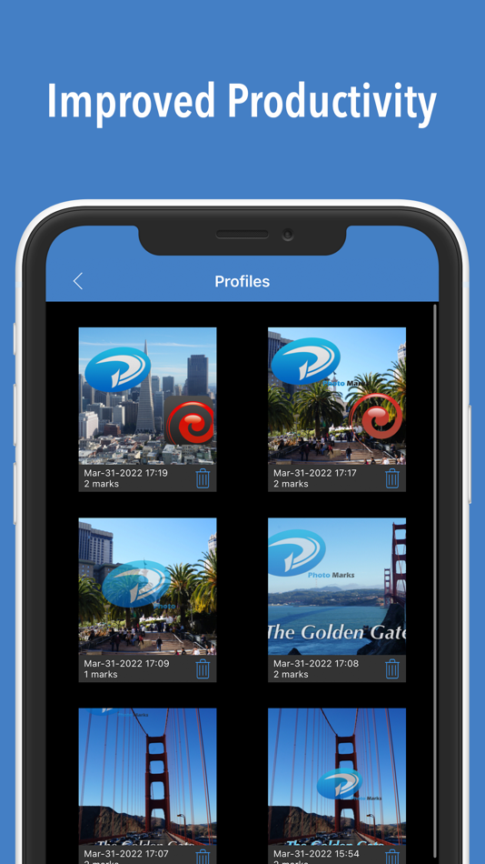#4. PhotoMarks - Watermark Photos (iOS) Ved: Bits&Coffee