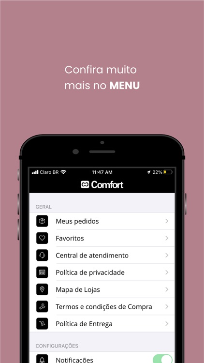 Lojas Comfort - loja online screenshot-5