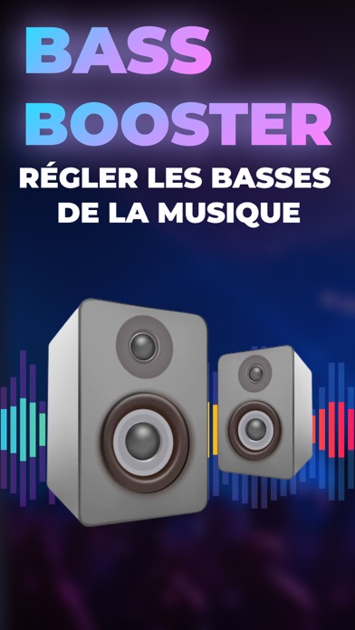 Screenshot #1 pour Bass booster • Volume boost