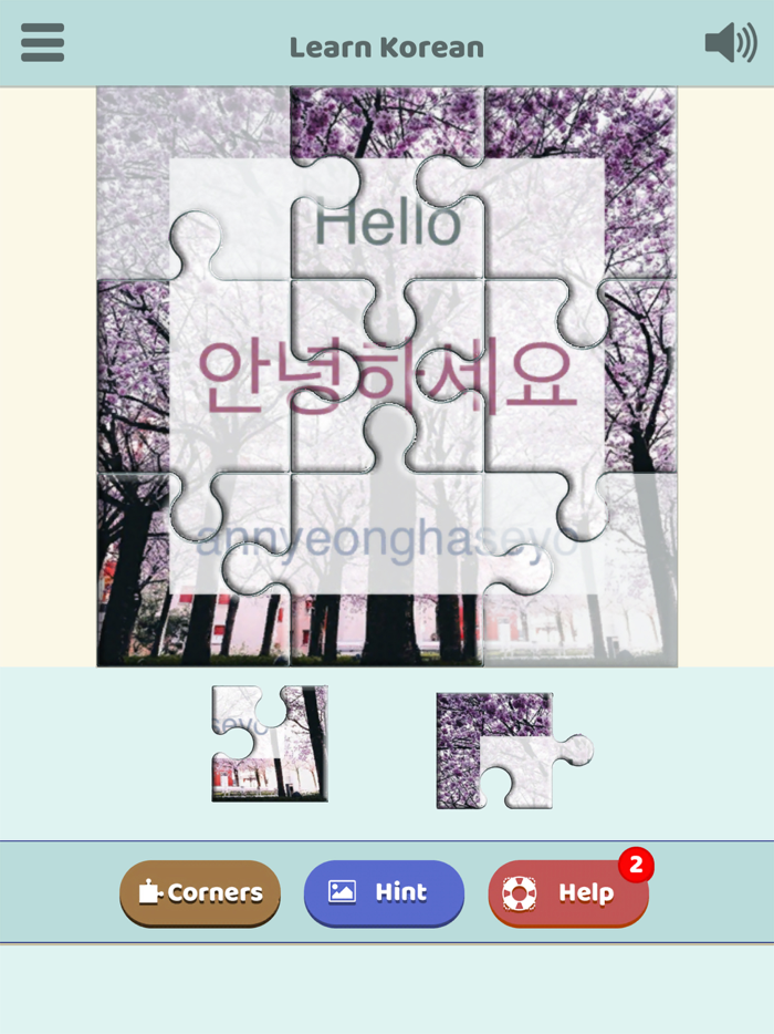 Learn Korean with Puzzles