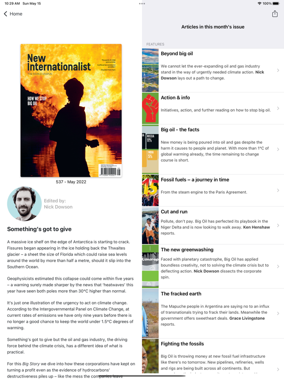 Screenshot #6 pour New Internationalist Magazine