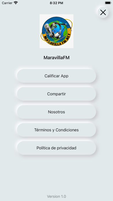 MaravillaFM Screenshot