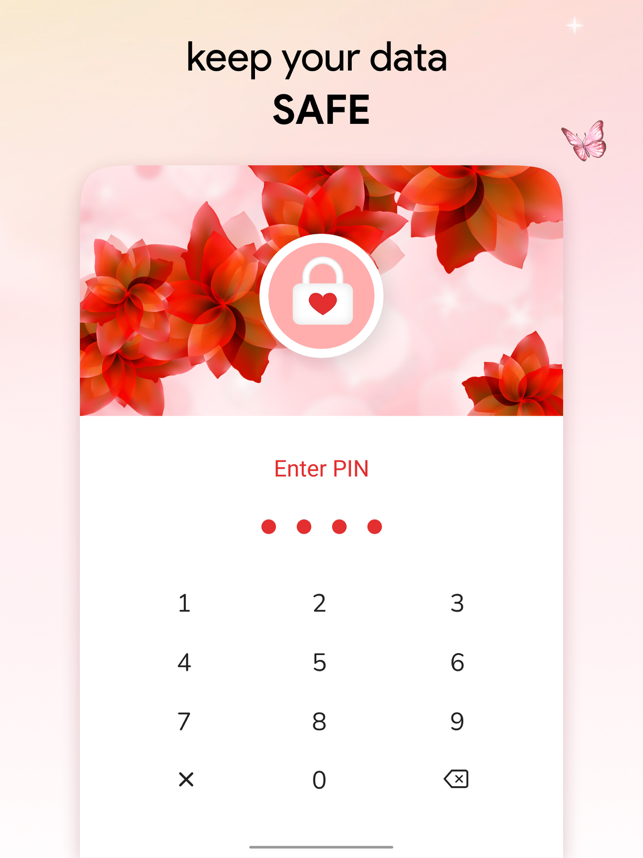 ‎Cycle Tracker: Period Calendar Screenshot