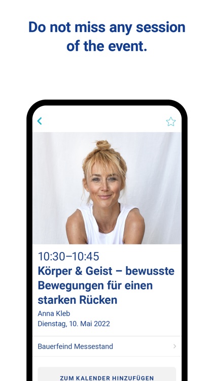 Bauerfeind Event App