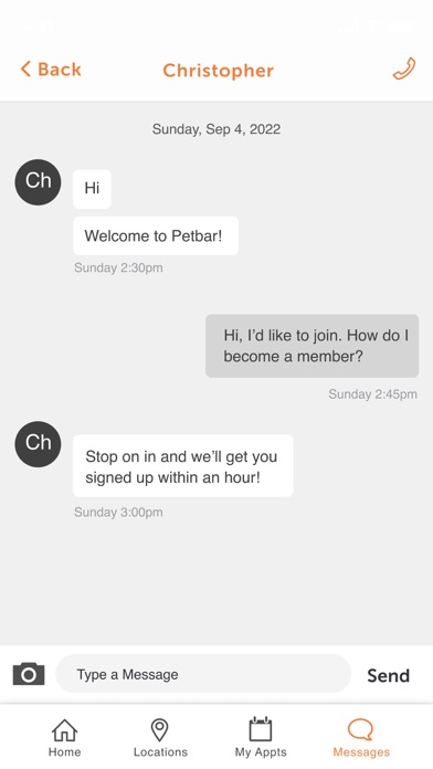 PetBar Boutique Screenshot