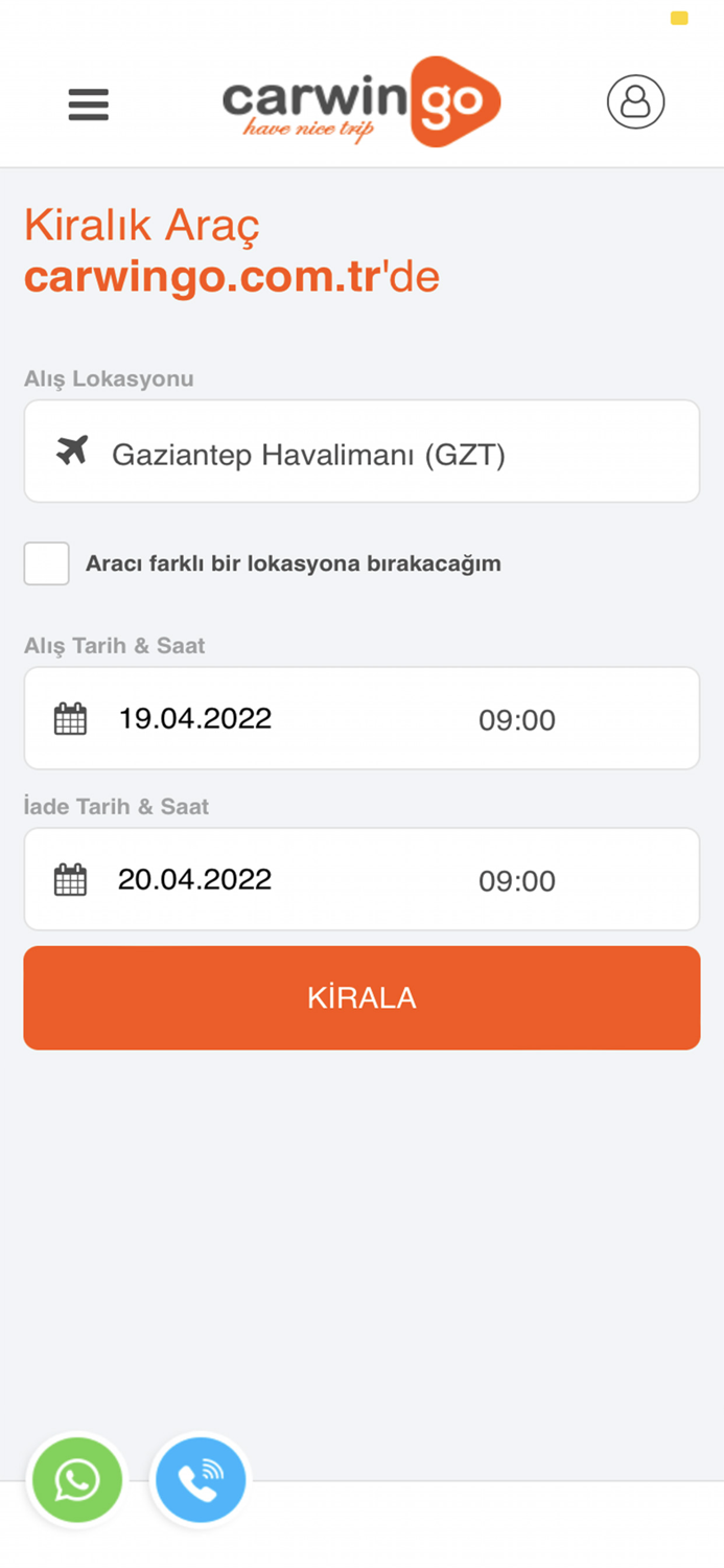 Carwingo Oto Kiralama