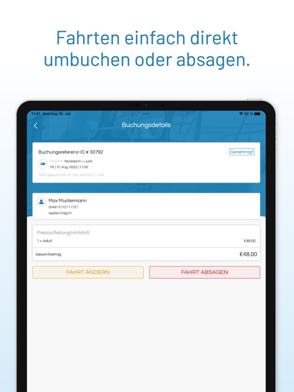 Töwerland Express iPad screenshot 6 - Travel app
