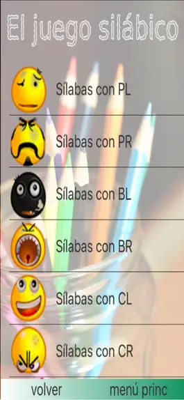 Game screenshot El juego silabico LITE apk