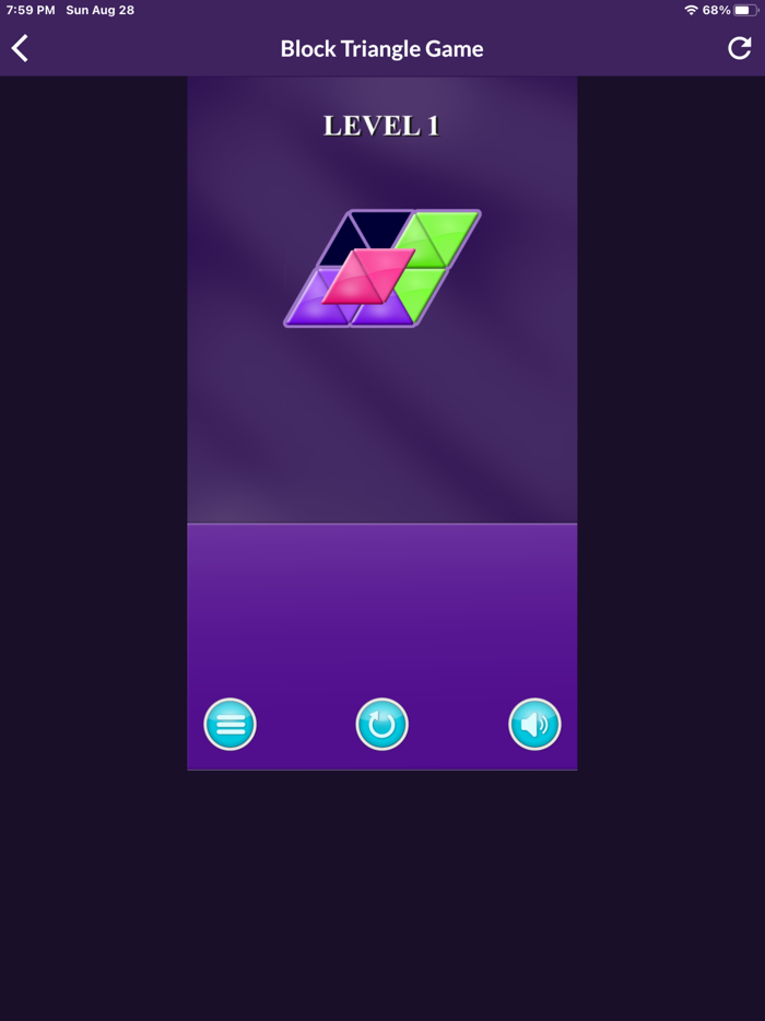 Triangle Block Puzzle Tangram