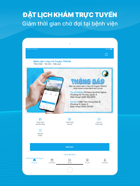 Screenshot #4 pour BV YHCT TPHCM-Đặt khám-YouMed