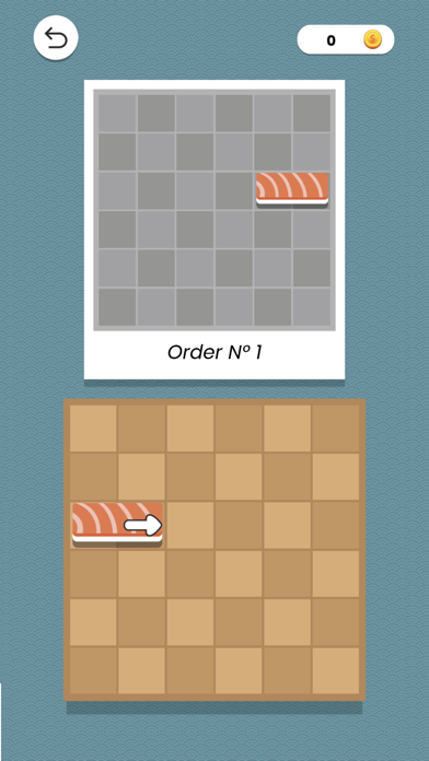 Sushi Ordering Screenshot