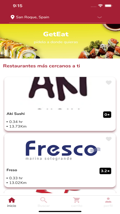 GetEat Screenshot