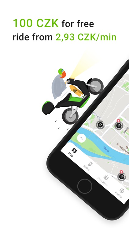 BeRider: scooter sharing