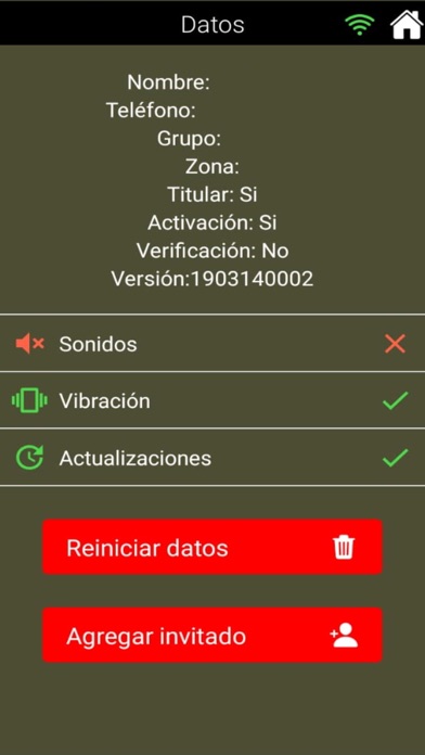 Botonera de pánico Screenshot