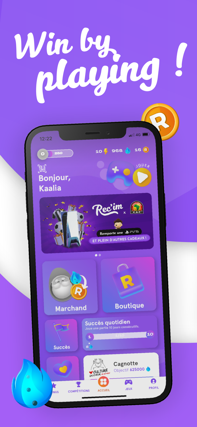 Recim  Games and Prizes