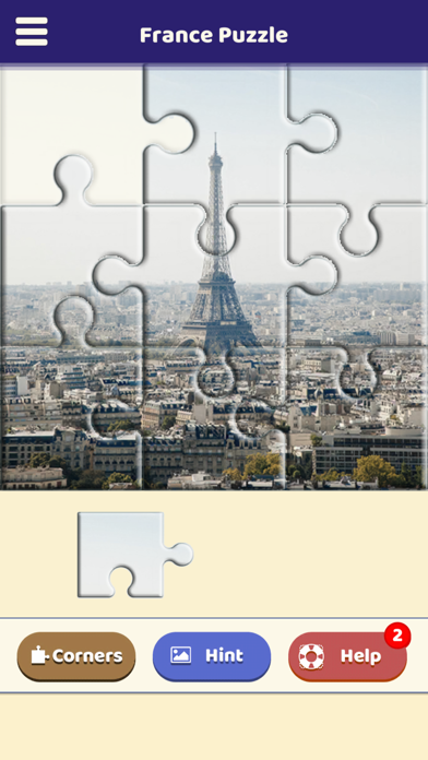 France Jigsaw Puzzle Screenshot